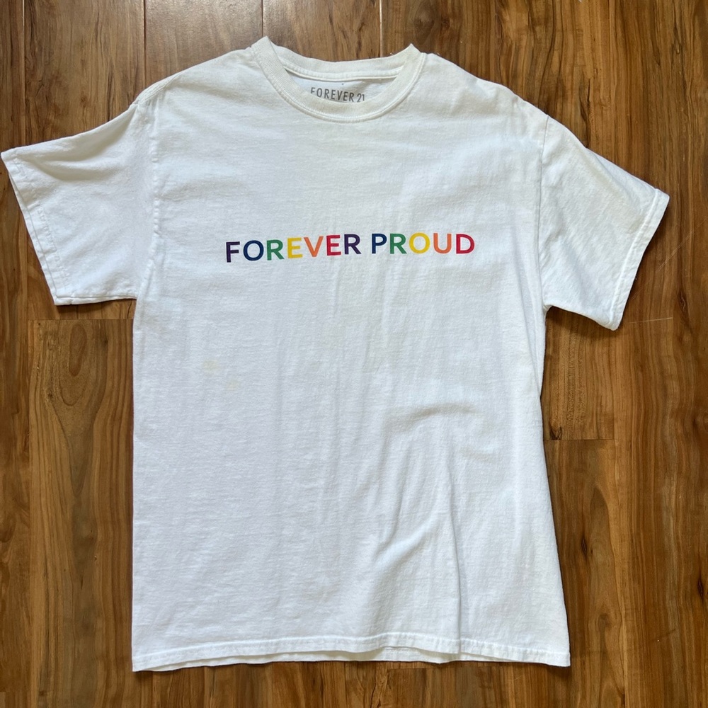 ‼️ Forever Proud Tee 🏳️‍🌈 Pride Month